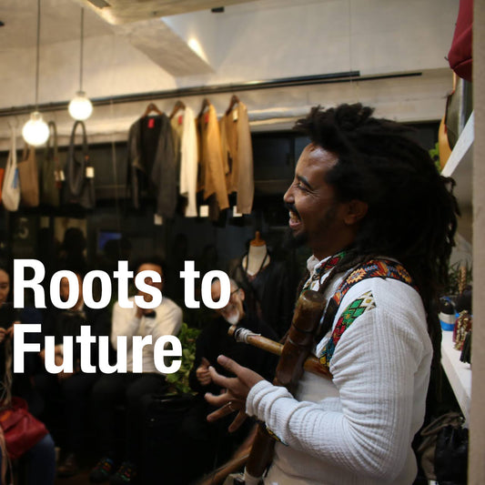 2月22日（日）表参道のコンセプトストアにてイベント 「Roots to Future」 を開催いたします。