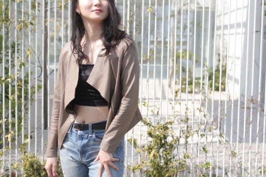春夏にはおりたいレザージャケット　—Ebreezeに新色登場！—