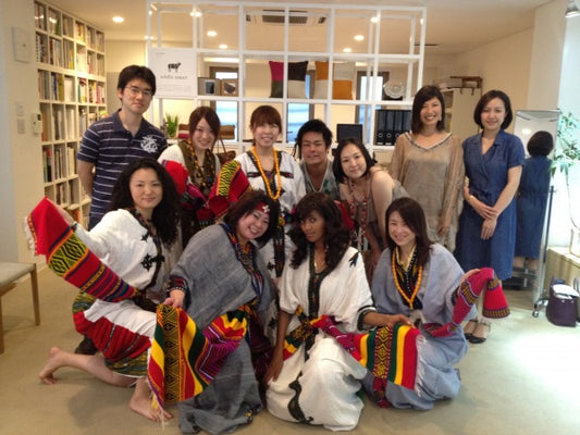 ミスエチオピアと踊る、エチオピアンダンス講座